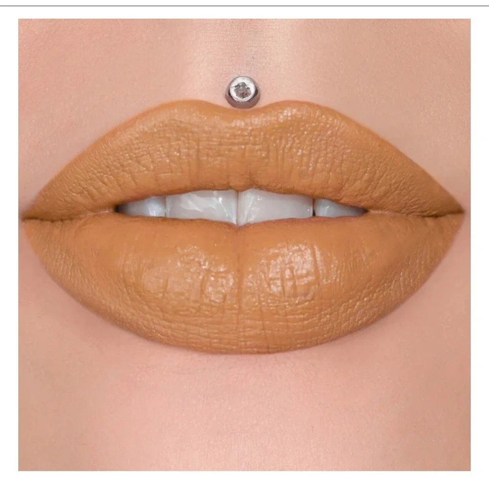 Jeffree Star Velvet Trap Lipstick Gardening H*e Muted Nude Yellow New